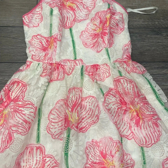 Lilly Pulitzer Celyn Elephant Print Romper 0 - Picture 4 of 10